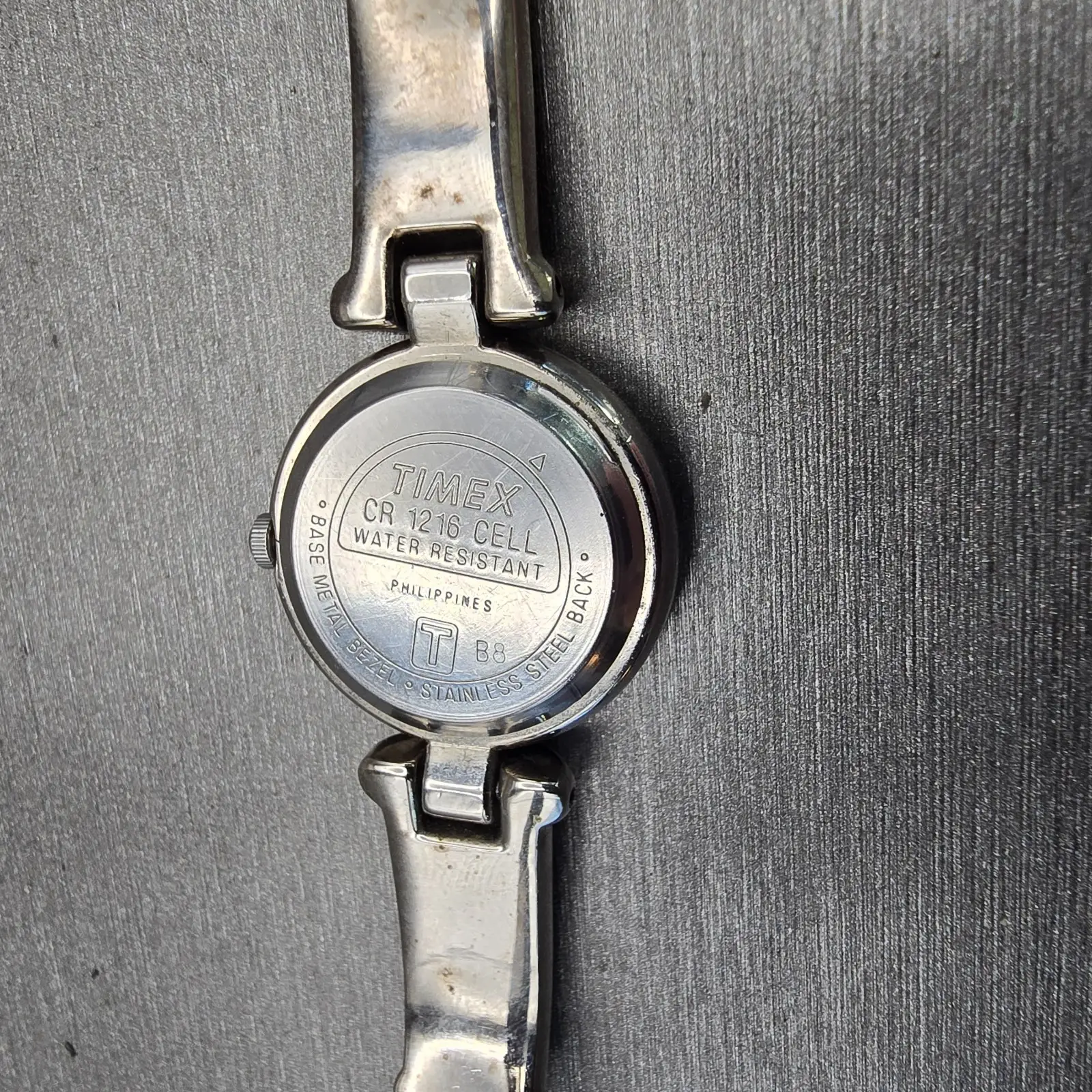 Citizen Watch Women 21mm Gray Dial Silver Tone Round 5920-H23441 New Battery VTG10
