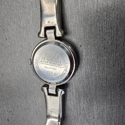 Citizen Watch Women 21mm Gray Dial Silver Tone Round 5920-H23441 New Battery VTG10