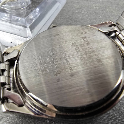 Citizen Eco-Drive Junction Watch Men 36mm Silver Dial Steel Daydate Round Runs9