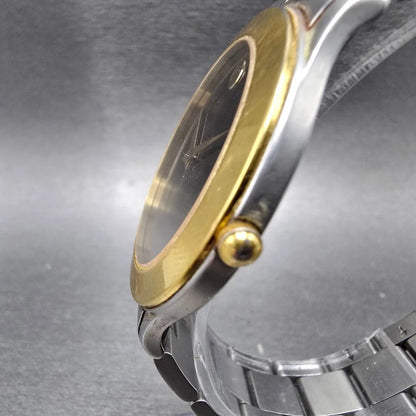 Movado Museum junior sport Watch Men 38mm Black Dial Two Tone 81.D1.862.2 NewBat2
