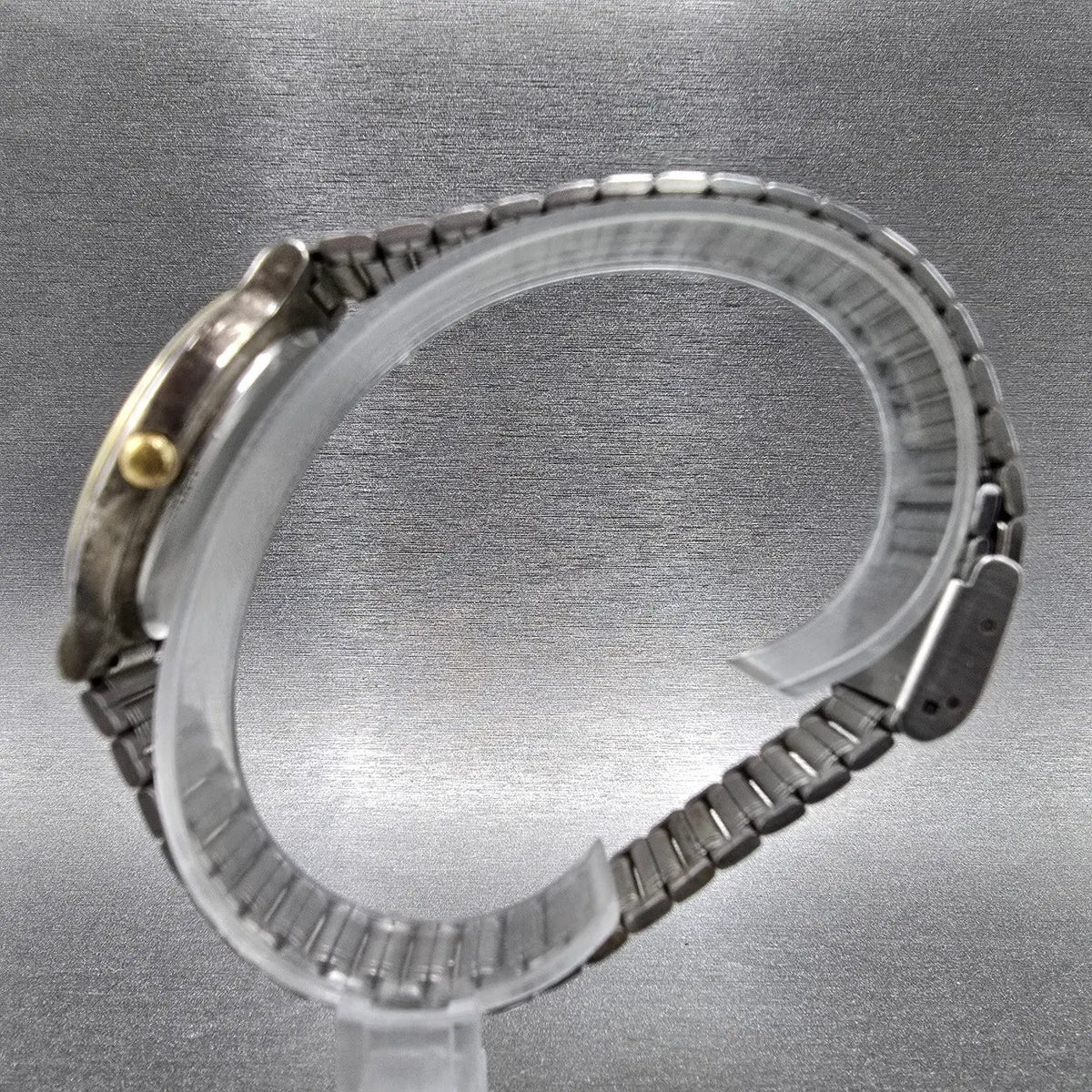 Casio Argent Watch 33mm Champagne Dial Two Tone Round MTW-310 PARTS7