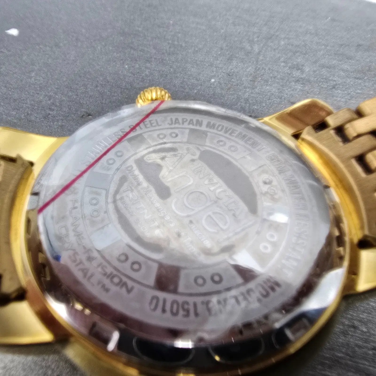 Invicta Angel Watch Women 40mm MOP Dial Two Tone  Daydate 15010 New Battery9