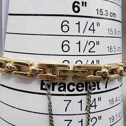 Seiko Alba Pino Watch Women 19mm Black Dial Gold Tone Octagon V4005160 New Batt10