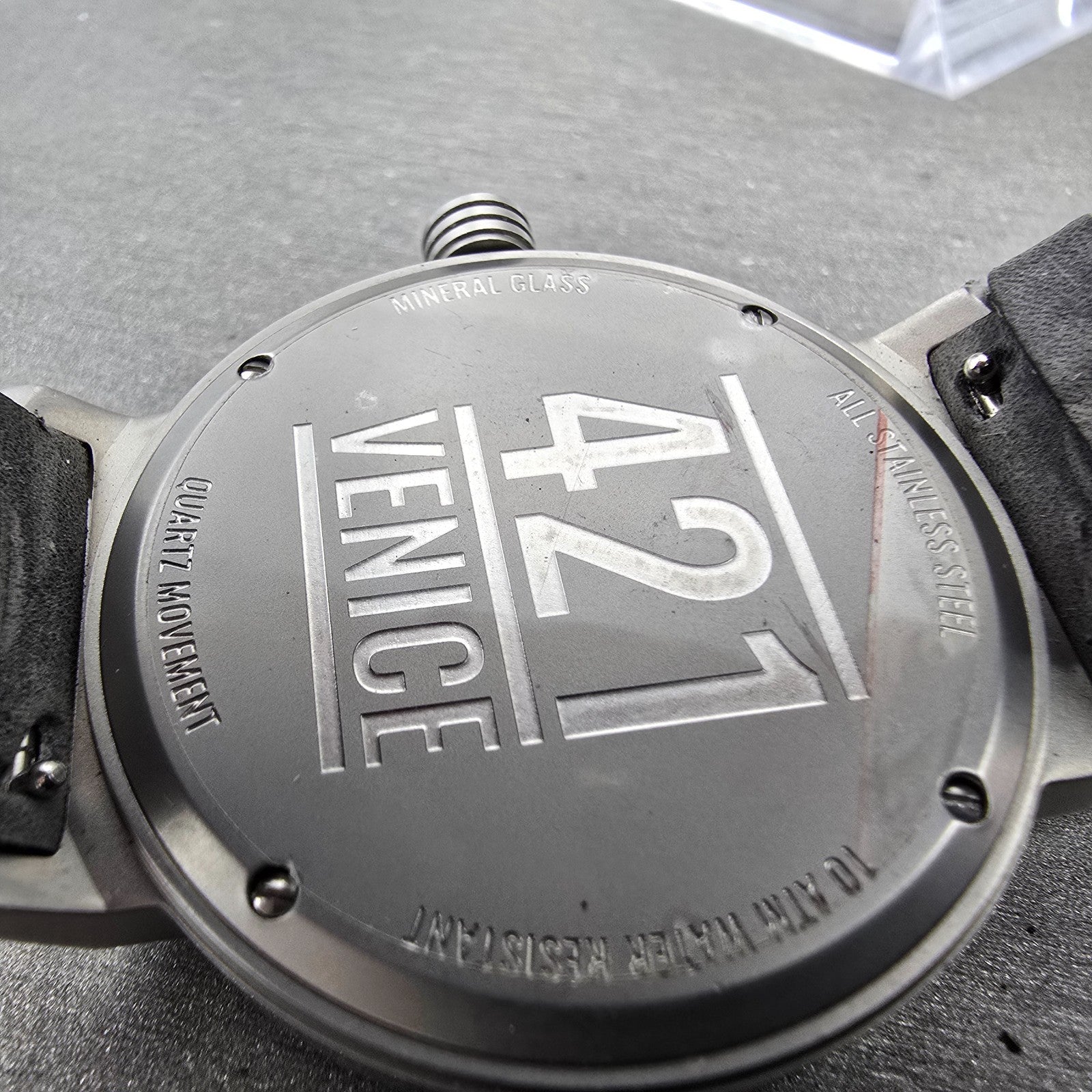 421 Venice Laguna Torcello watch Men 42mm Silver Dial Stainless Steel Round Runs9