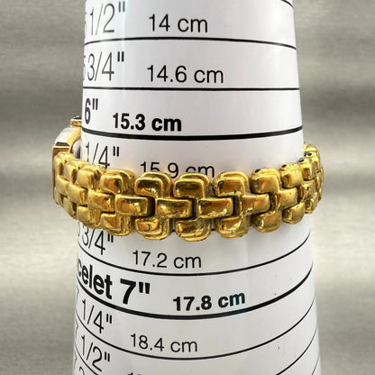 Seiko Watch Women 19mm MOP Dial Gold Tone Diamonds Oval 4N00-6809 New Battery9