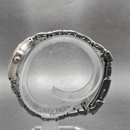 Citizen Eco-Drive Watch Women 27mm Silver Dial Two Tone Date E010-K001200 Runs6