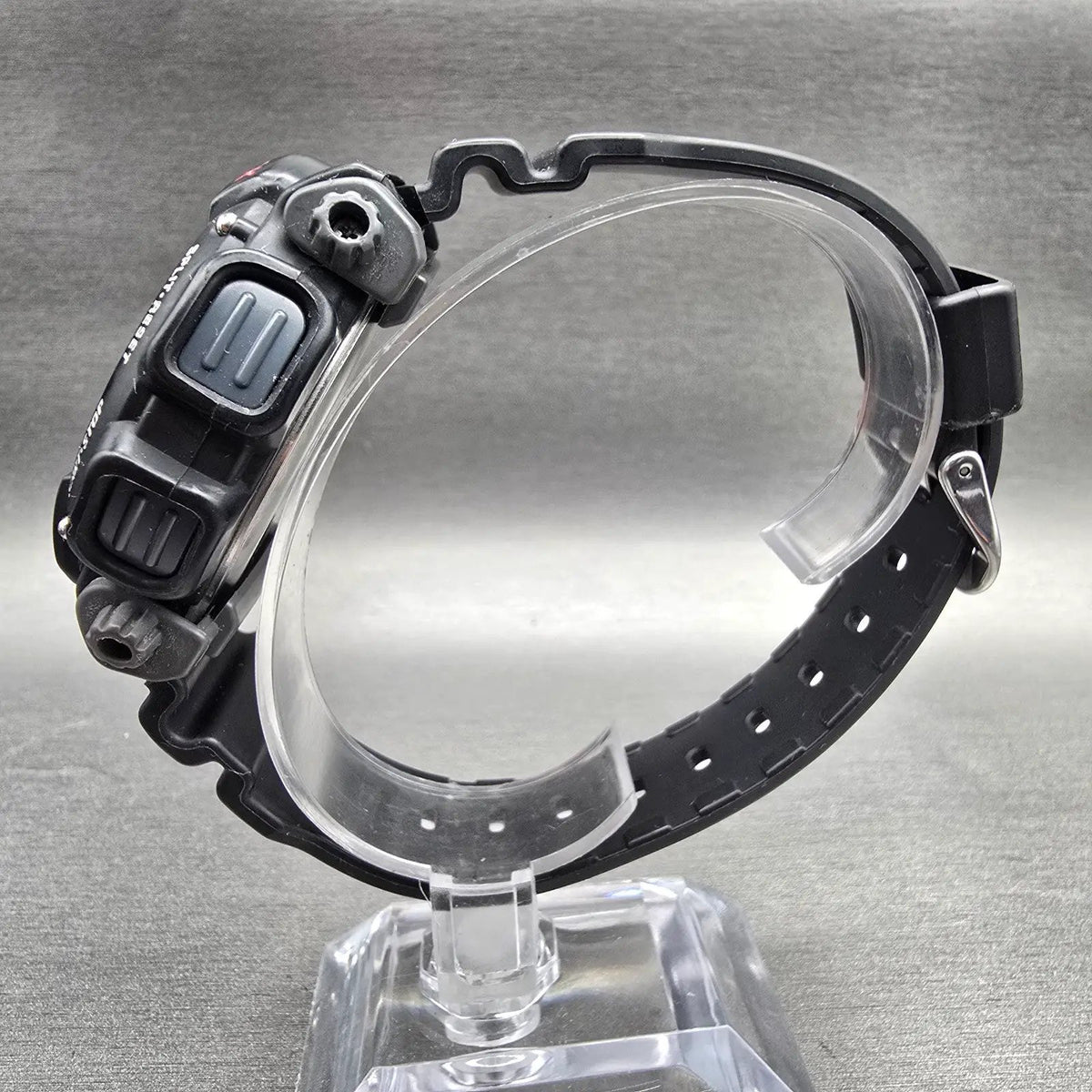Casio G-Shock DW-9052 Watch Men 47mm Black Red Chronograph Alarm New Battery6