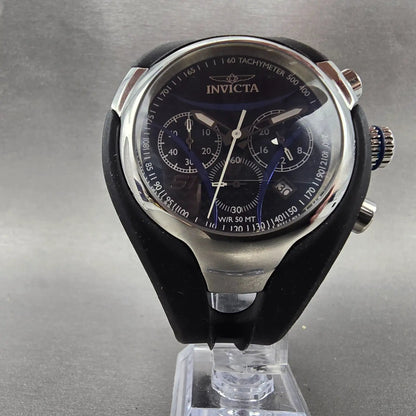 Invicta S1 Nitro Chronograph Watch Men 48mm Black Dial Black Tone 1607 New Batt6
