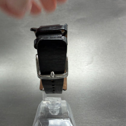 Fossil Big Tic Watch 32mm Analog Digital Silver Tone Rectangle JR-8176 New batt7