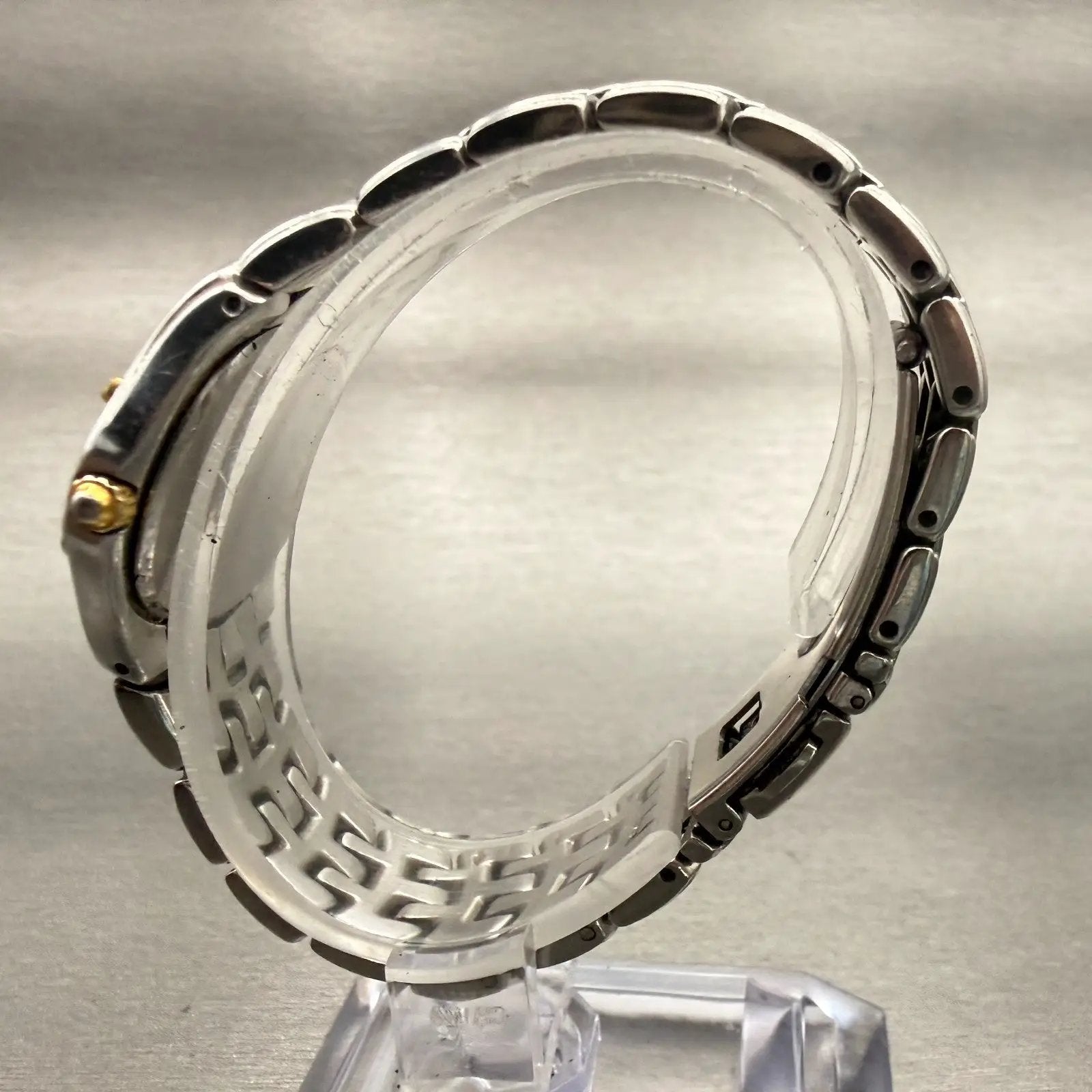 Seiko Watch Women 26mm Champagne Dial Two Tone Date Round V789-0369 New Battery6