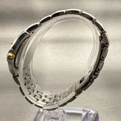 Seiko Watch Women 26mm Champagne Dial Two Tone Date Round V789-0369 New Battery6