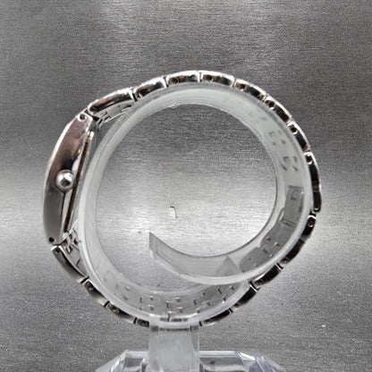 Wittnauer Watch Women 23mm MOP Dial Silver Crystal Bezel Oval New Battery6