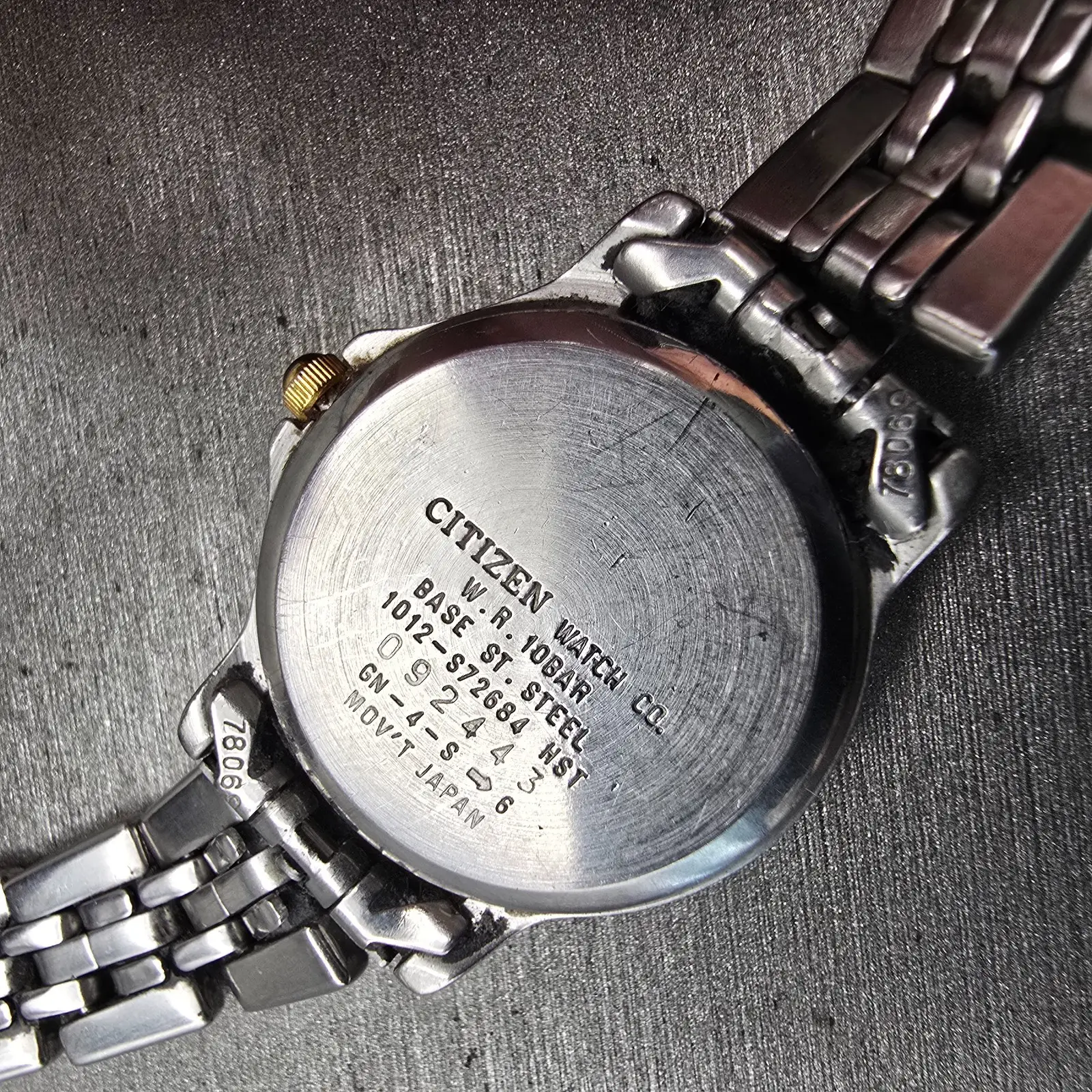 Citizen Watch Women 24mm Silver Dial Two Tone Date Round 1012-S72684 New Battery10