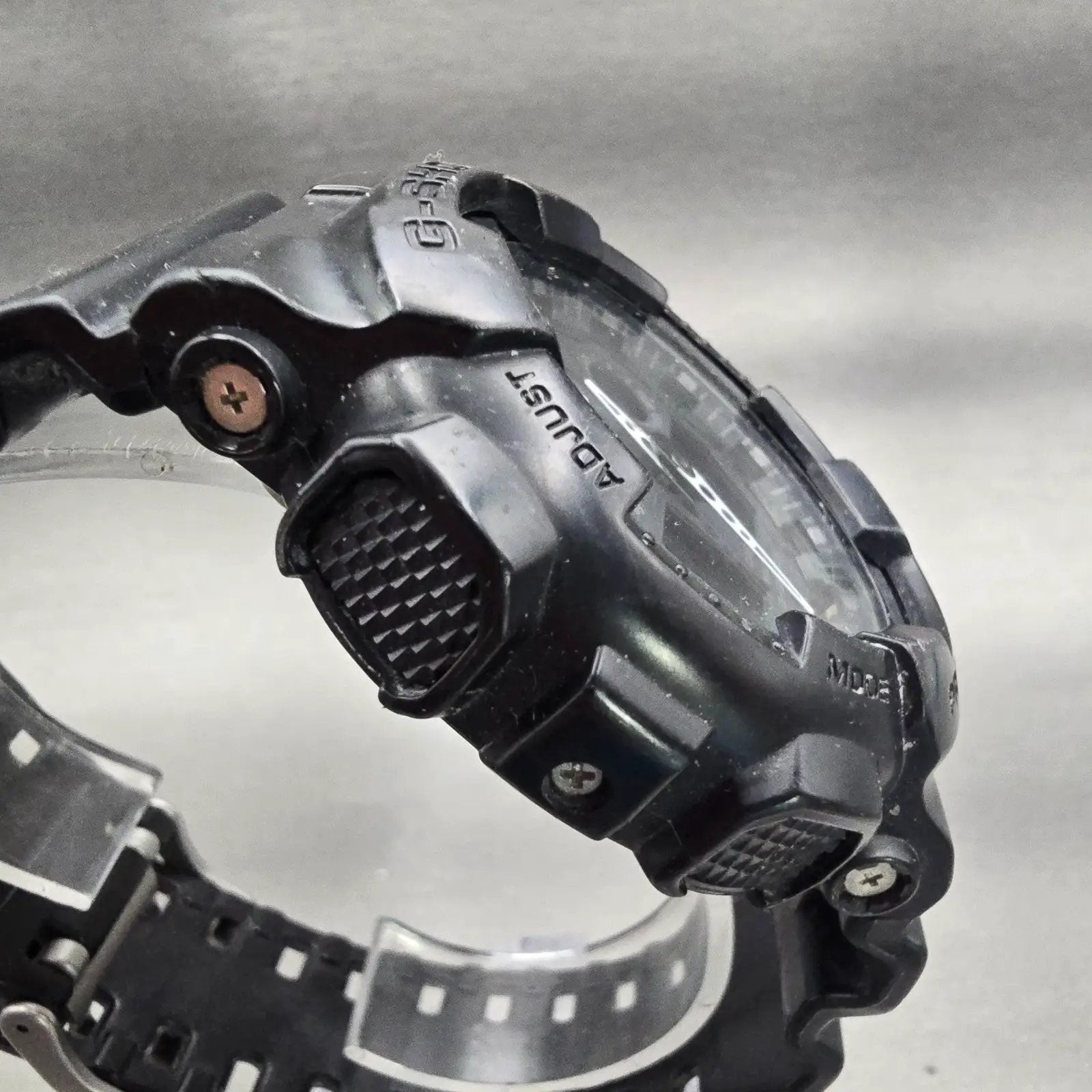 Casio G-Shock GA-100 Watch Men 51mm Black Dial Black Alarm Daydate New Battery3