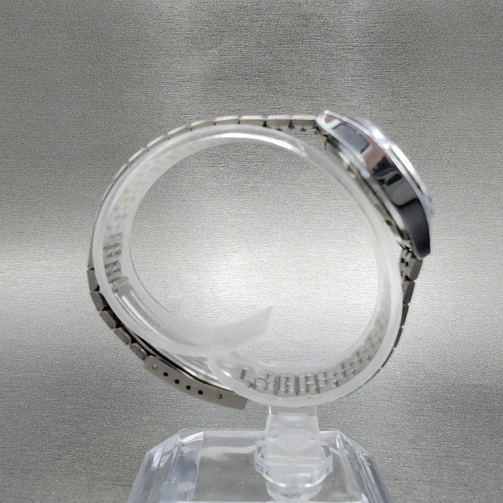 Seiko ALBA Watch Women 25mm Silver Dial Silver Tone Daydate Round New Battery8