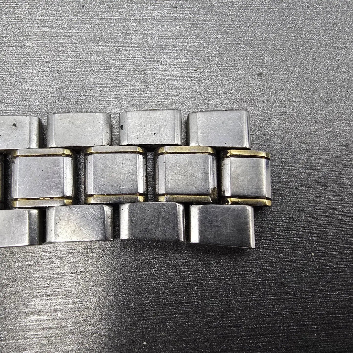 Seiko Bracelet For V742-8119 18mm Stainless Steel Two Tone 4916ZI Vintage1