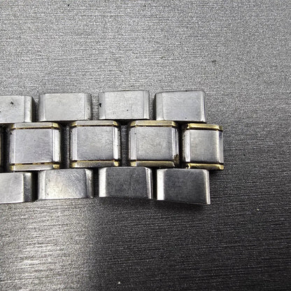 Seiko Bracelet For V742-8119 18mm Stainless Steel Two Tone 4916ZI Vintage1