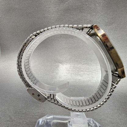 Seiko Dolce Watch Men 29mm Champagne Dial Gold Date Rectangle 9522-5010 PARTS