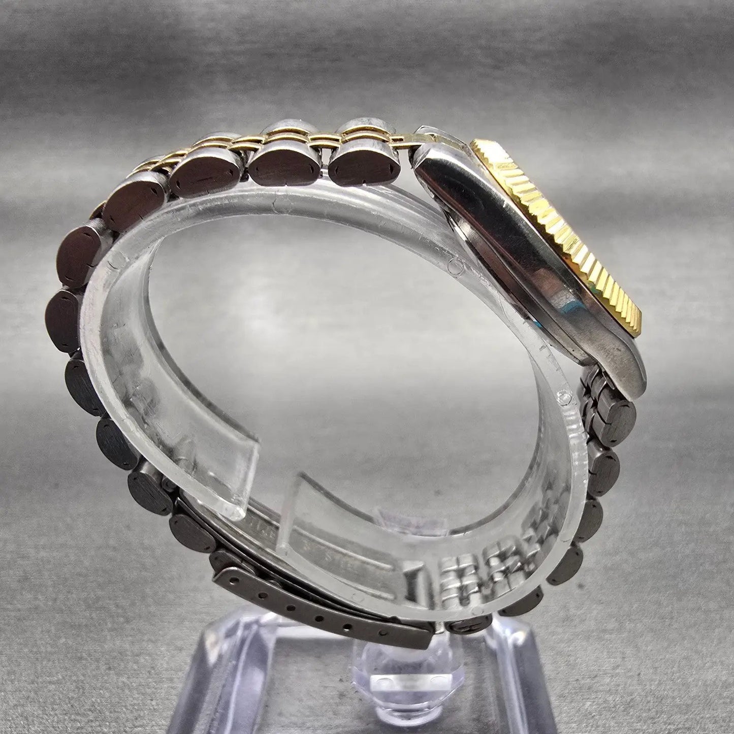 Citizen CQ Watch Women 25mm Brown Dial Two Tone Daydate 6000-R00413 New Battery8