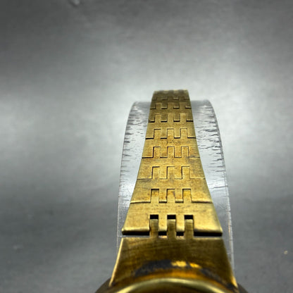 Citizen Watch Women 23mm White Dial Gold Tone Oval Manual Wind PARTS!!!!!!!!!!!!4