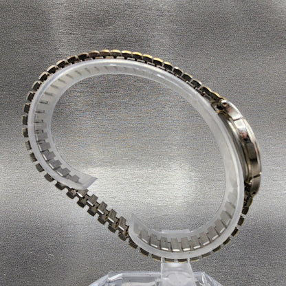 VTG Seiko Watch Women 24mm Champagne Dial Two Tone Round V701-1930 New Battery