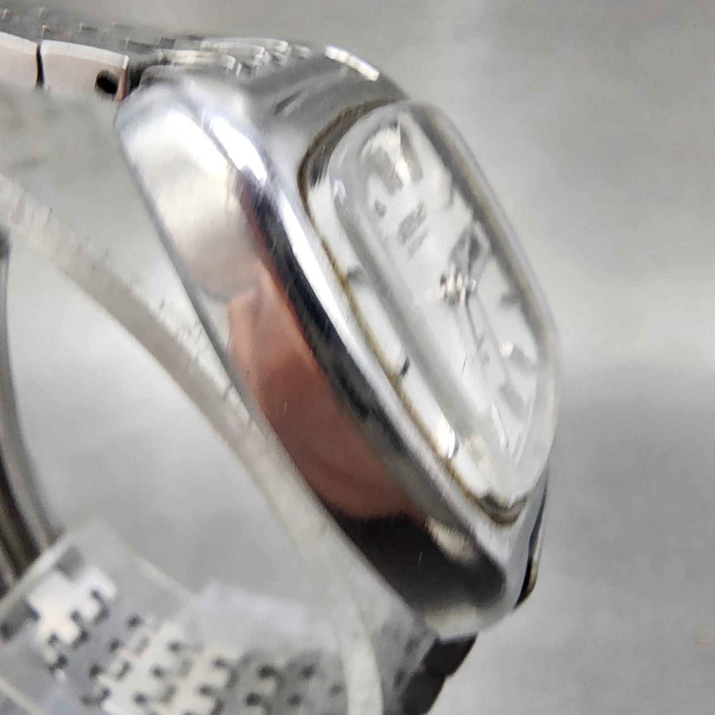 Seiko Automatic Watch Women 23mm White Dial Silver Tone Daydate 27063030 READ!!3