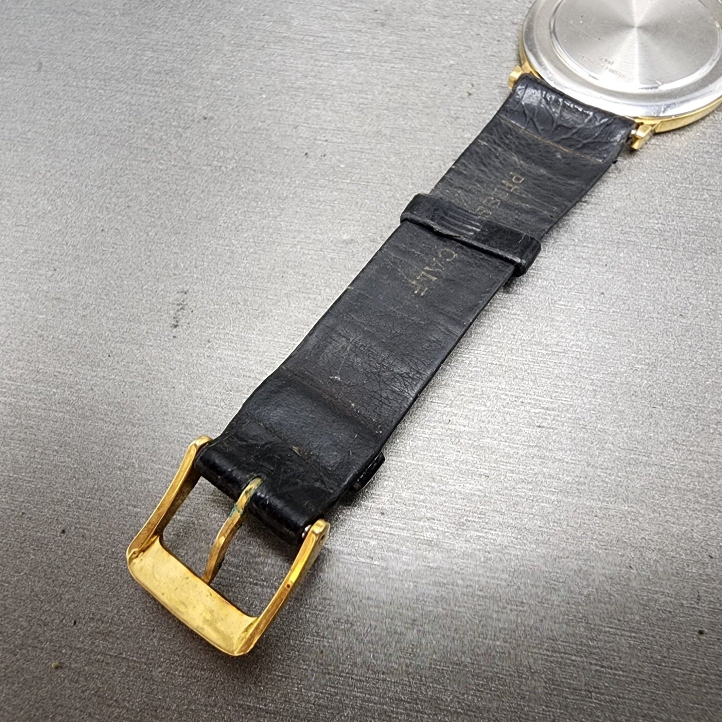 Longines Watch Men 32mm Gold Dial Gold Tone Round 6407 977 VTG PARTS8
