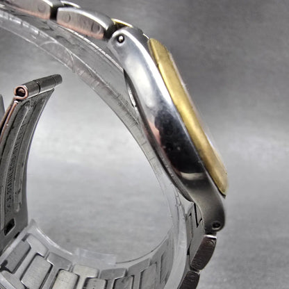 Tissot PRX Watch Women 27mm White Dial Two Tone Date Round P440 PARTS4