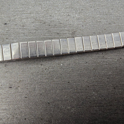Navajo Sterling Silver Watch Band Tips 11mm Turquoise Coral Arrow Pattern Women3