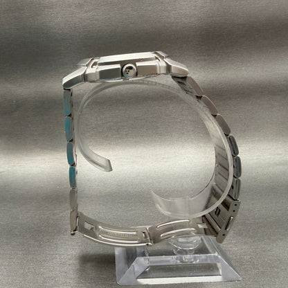 Casio MTP-3036 Watch Men 41mm Blue Dial Silver Tone Date Round PARTS!!!!!!!!!!!!5