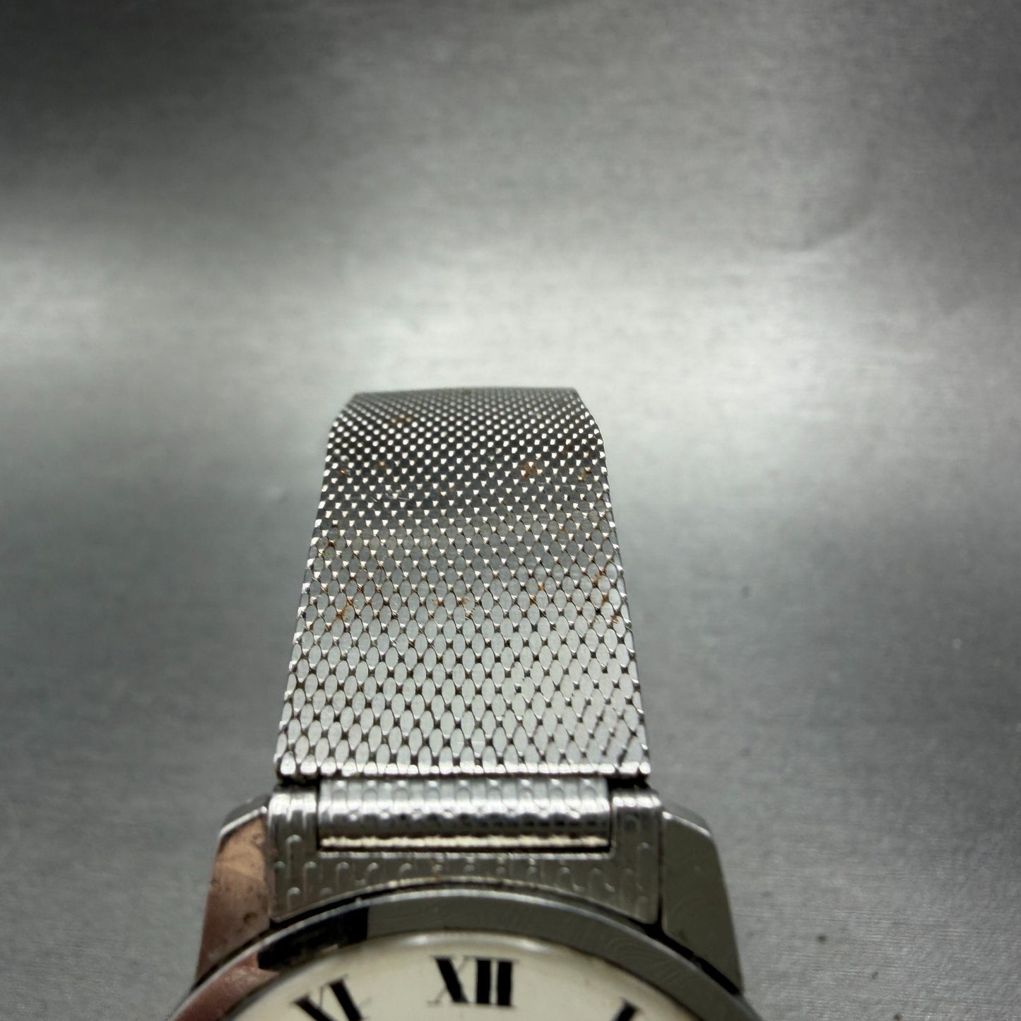 Universal Geneve Watch Men 31mm White Dial Steel Round Manual Wind 842101 PARTS5