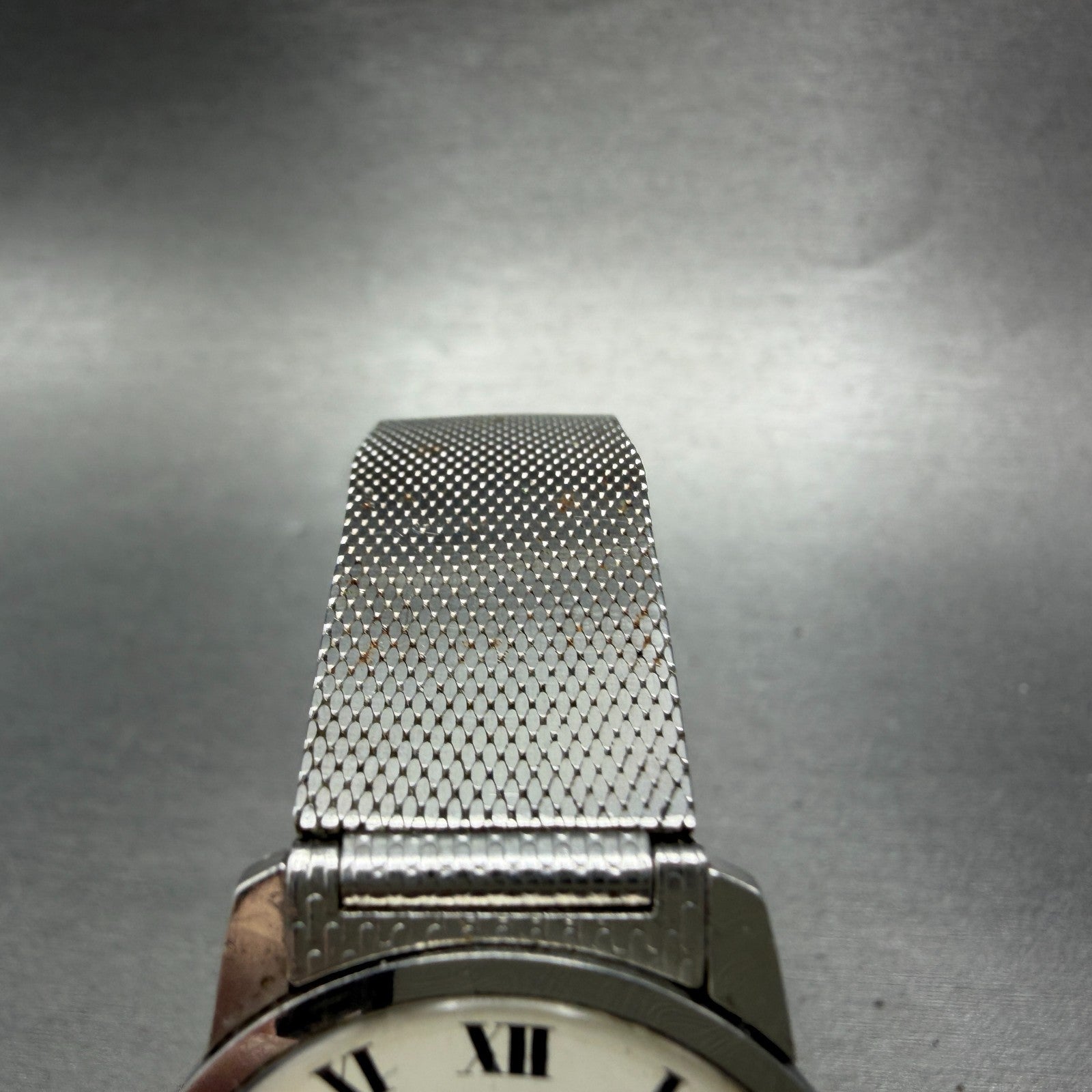 Universal Geneve Watch Men 31mm White Dial Steel Round Manual Wind 842101 PARTS5