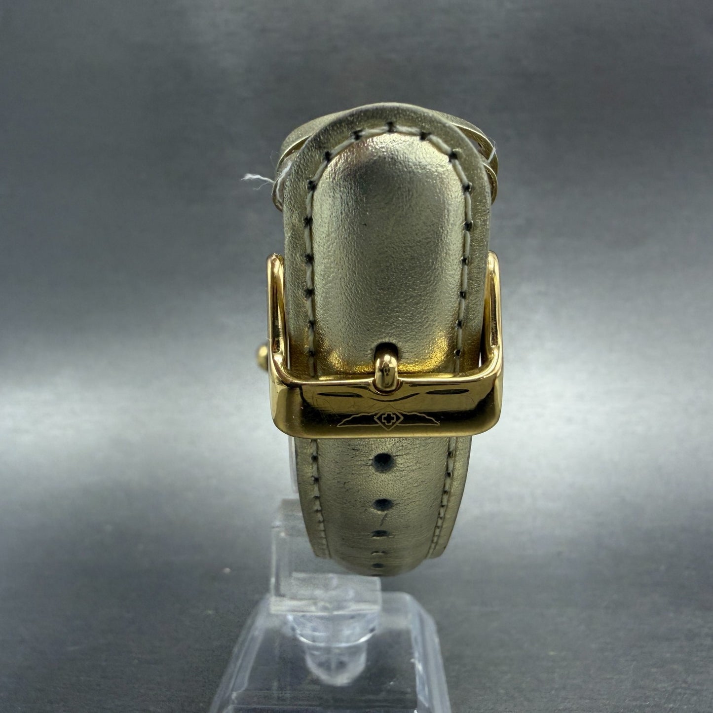 Invitca Baby Lupah Diver Watch Women 38mm MOP Dial Gold Tone Round 5068 New Batt7