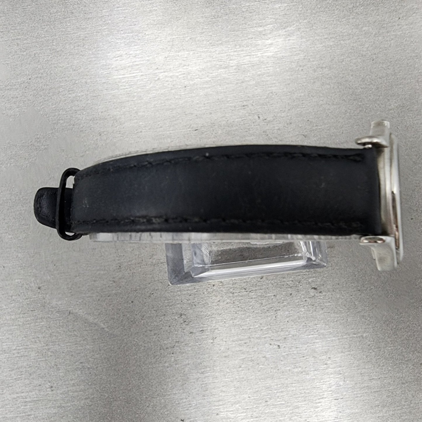 Movado Museum Watch Women 28mm Black Dial Steel Round New Battery 84E408239