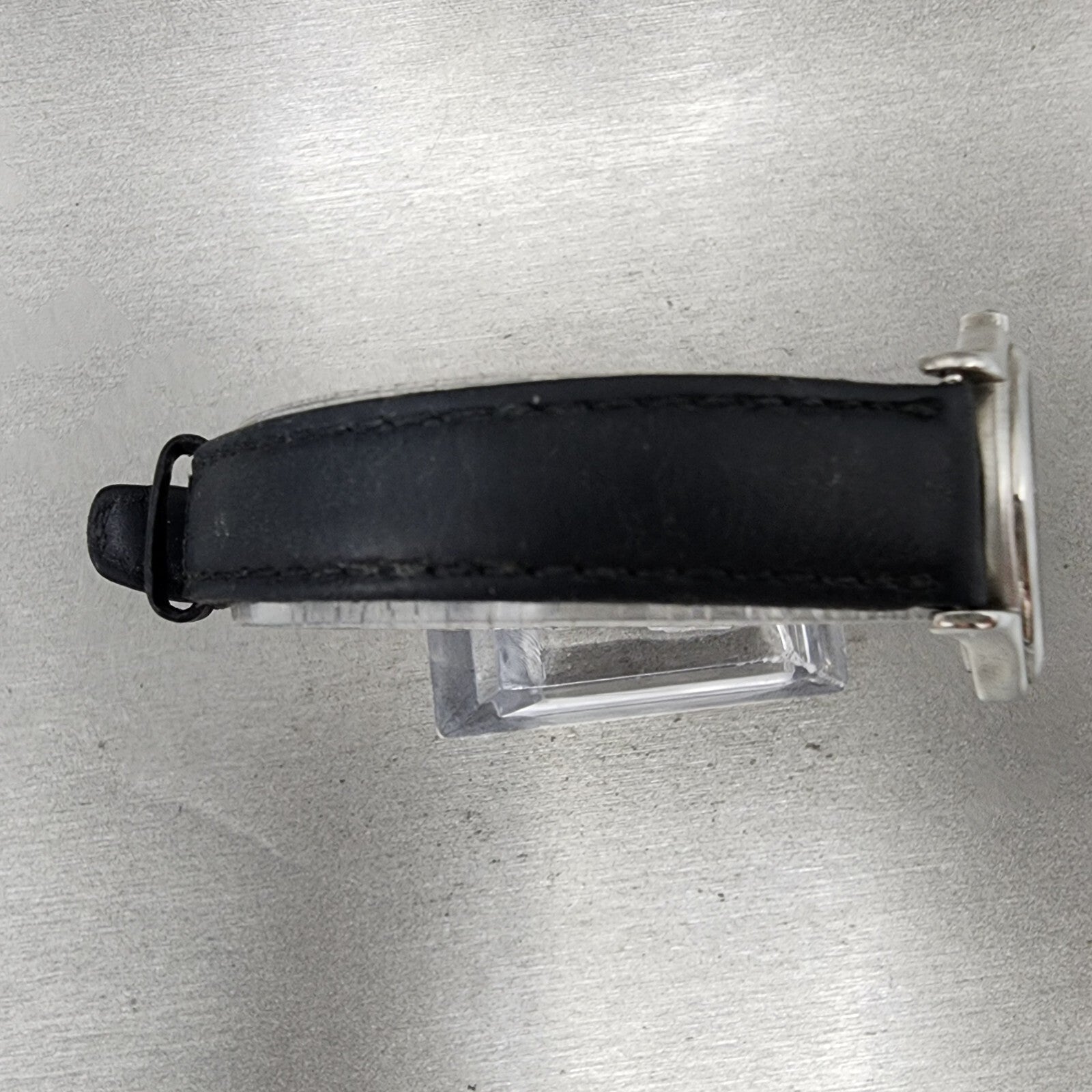 Movado Museum Watch Women 28mm Black Dial Steel Round New Battery 84E408239