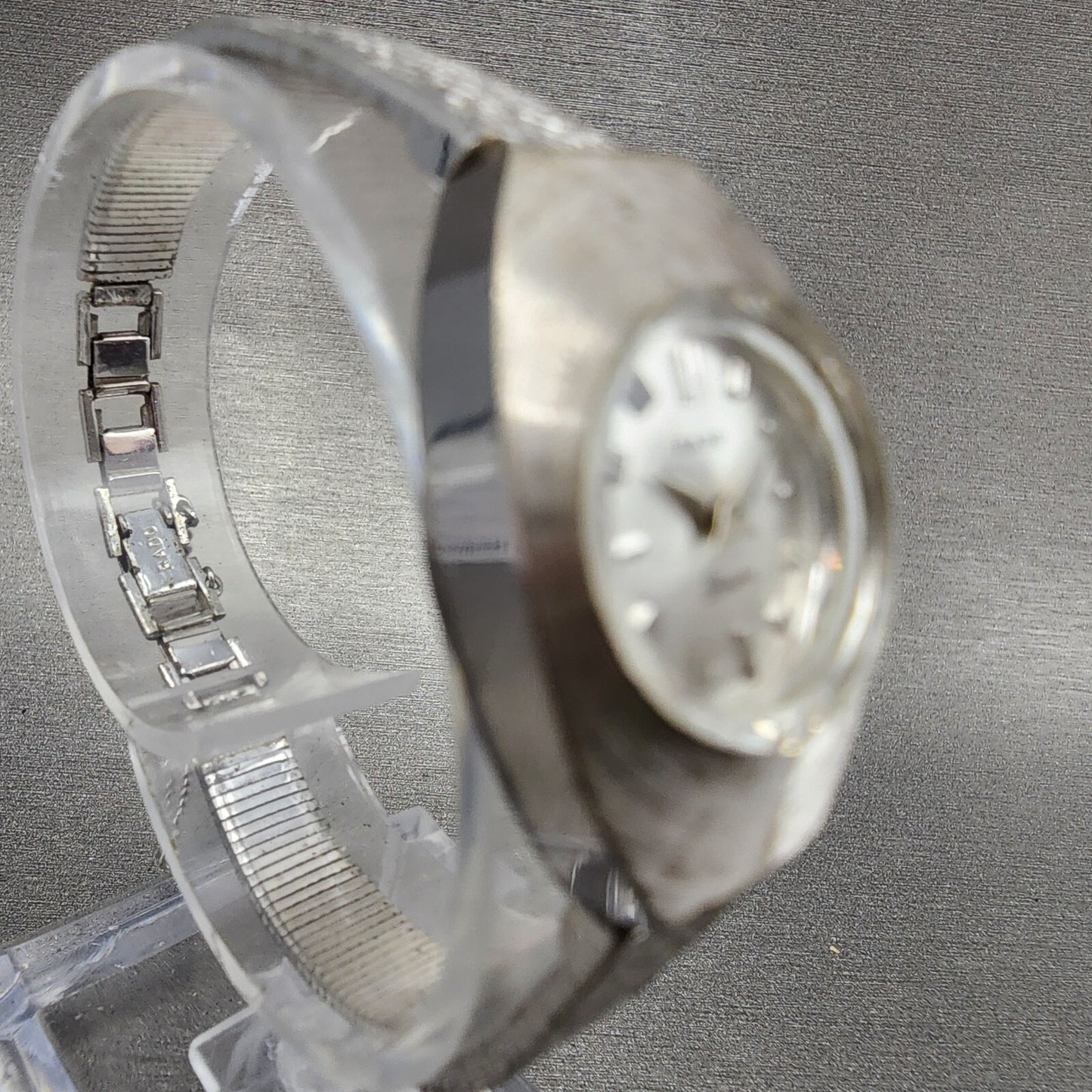 Rado Durance Watch Women 19mm Silver Dial Silver Tone Manal Wind PARTS4