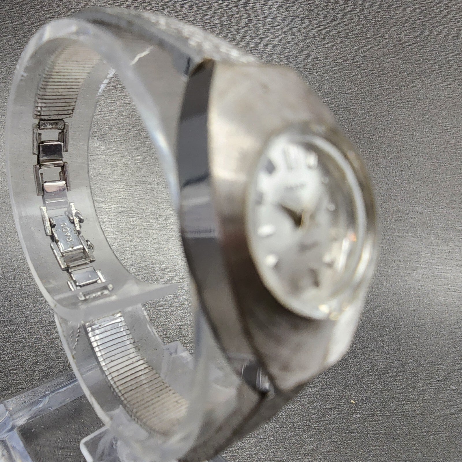 Rado Durance Watch Women 19mm Silver Dial Silver Tone Manal Wind PARTS4