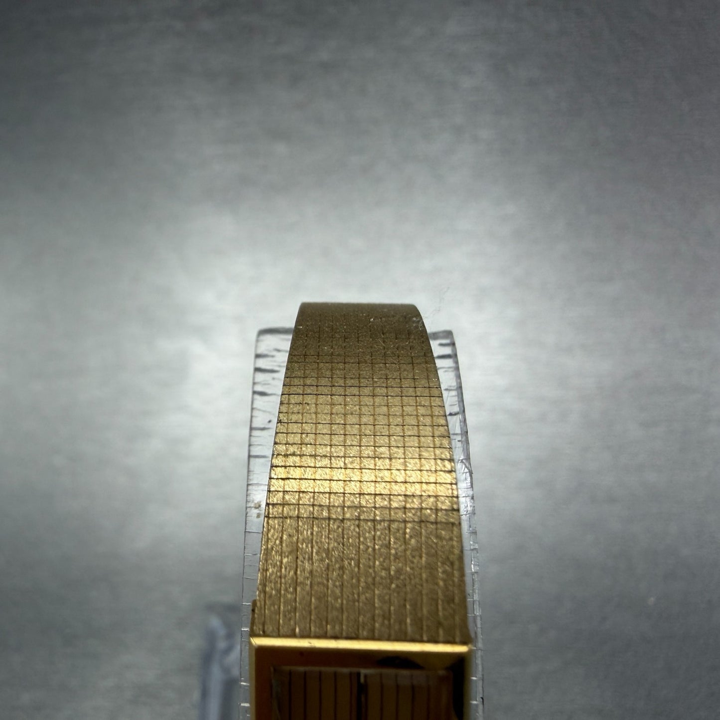 Seiko Tank Watch Women 12mm Champagne Dial Gold Tone 1320-5119 New Battery4