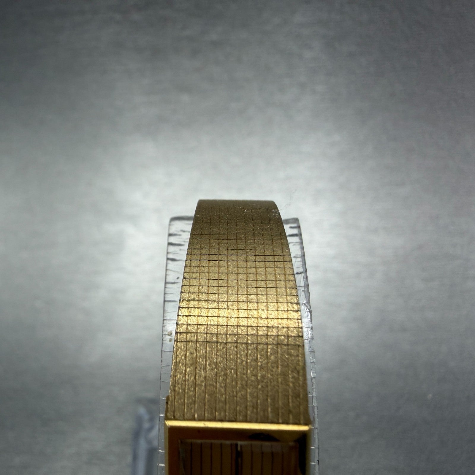 Seiko Tank Watch Women 12mm Champagne Dial Gold Tone 1320-5119 New Battery4