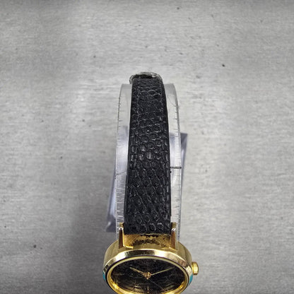 Citizen CQ Watch Women 21mm Black Dial Gold Tone Round 5930-T15740 New Battery4