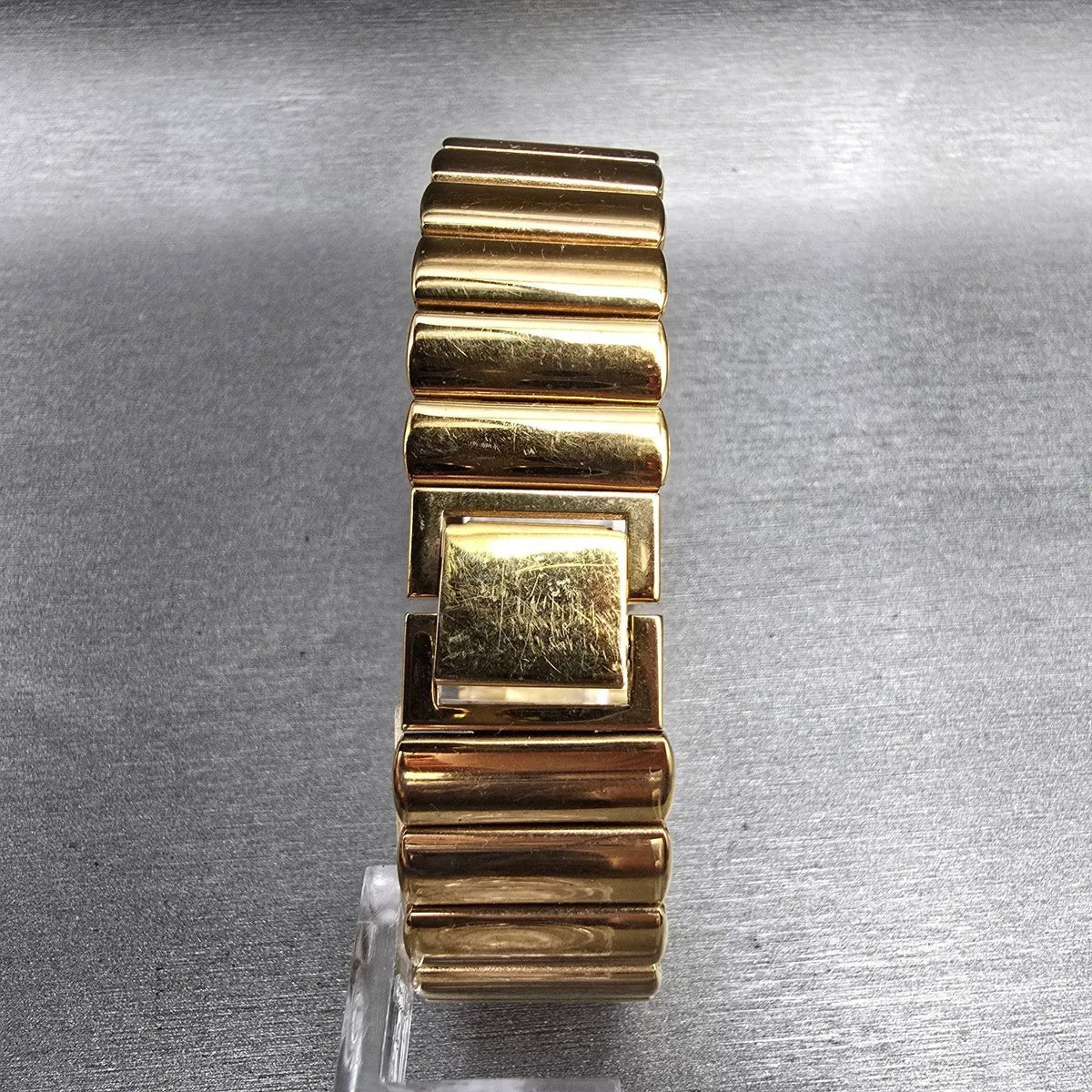 Seiko Watch Women 25mm Gold Dial Gold Tone Round 1N00-0B59 New Battery Vintage7
