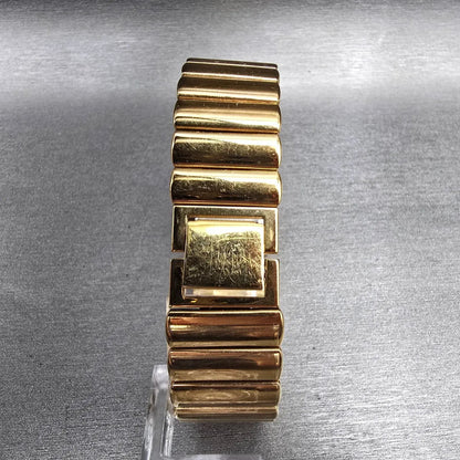 Seiko Watch Women 25mm Gold Dial Gold Tone Round 1N00-0B59 New Battery Vintage7