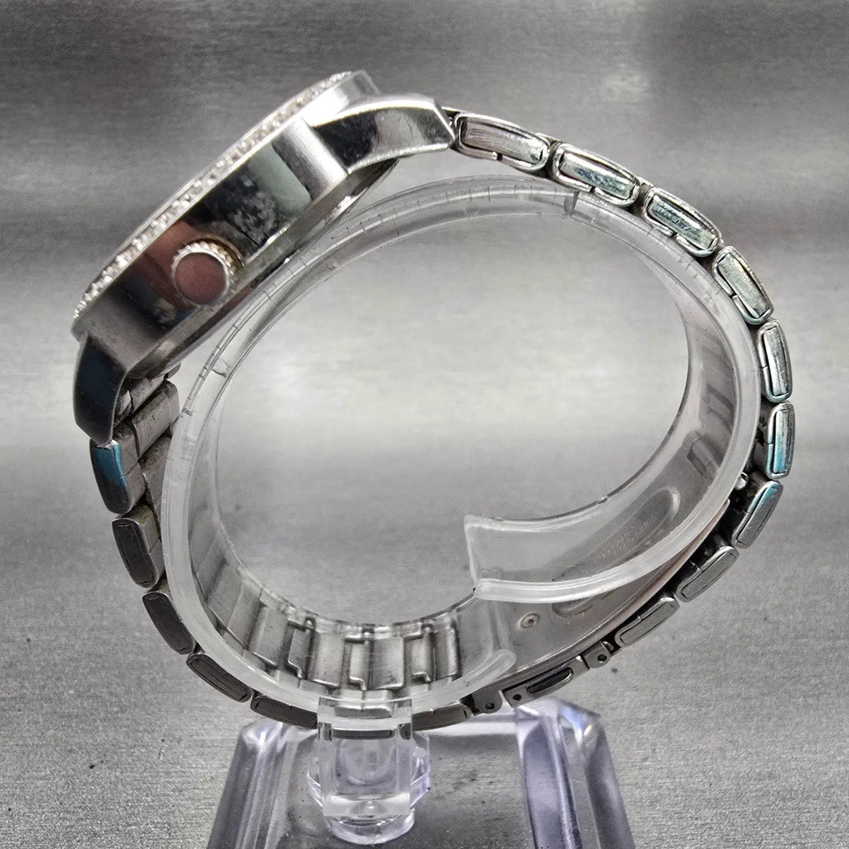 Citizen Watch Women 35mm MOP Dial Silver Tone Gemmed 6329-S081289 New Battery6