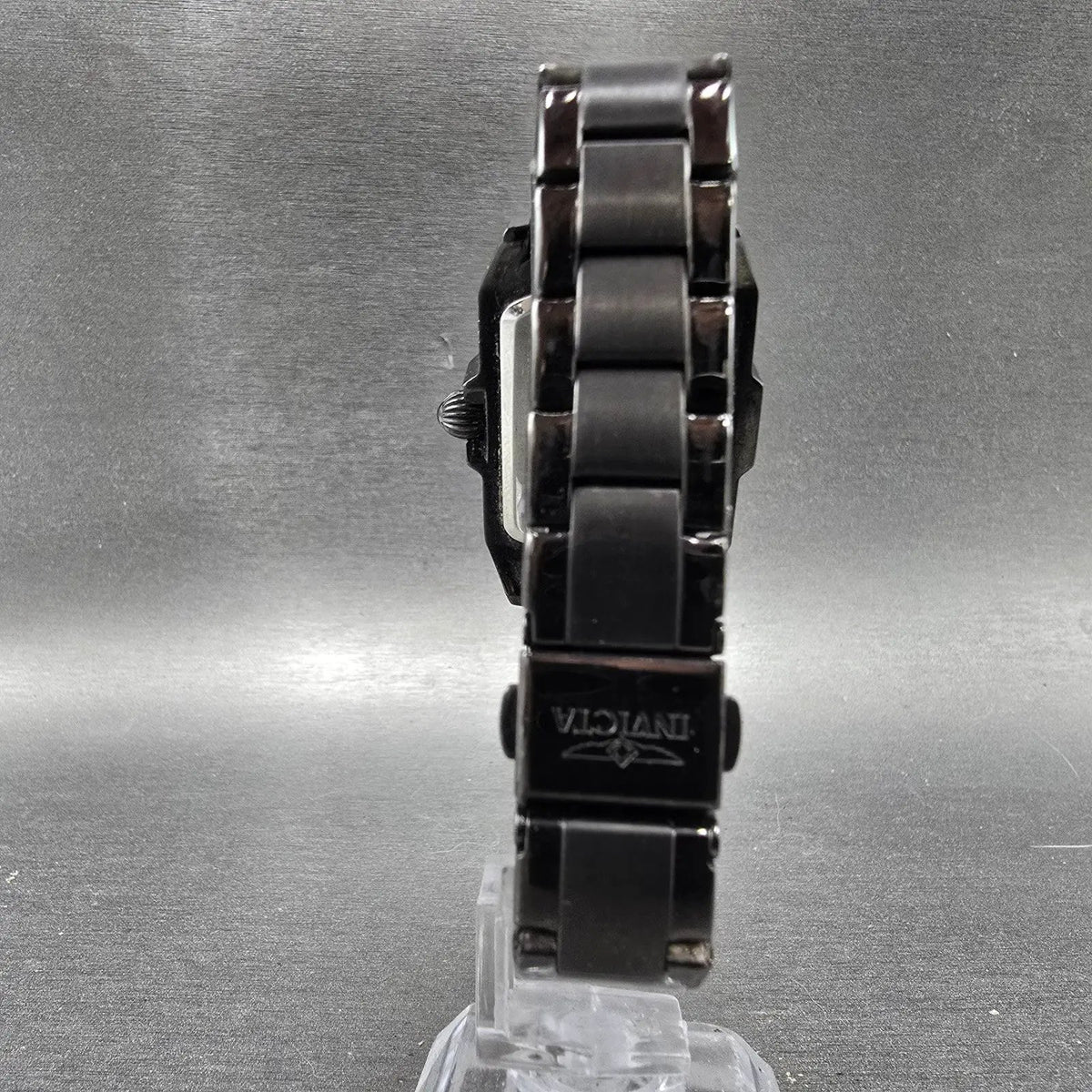 Invicta Lupah Watch Women 29mm Abalone Dial Black Rectangle 23211 New Battery 37