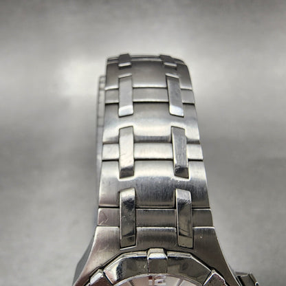 Concord Saratoga Watch Women 25mm White Dial Stainless Steel Date Round New Batt4