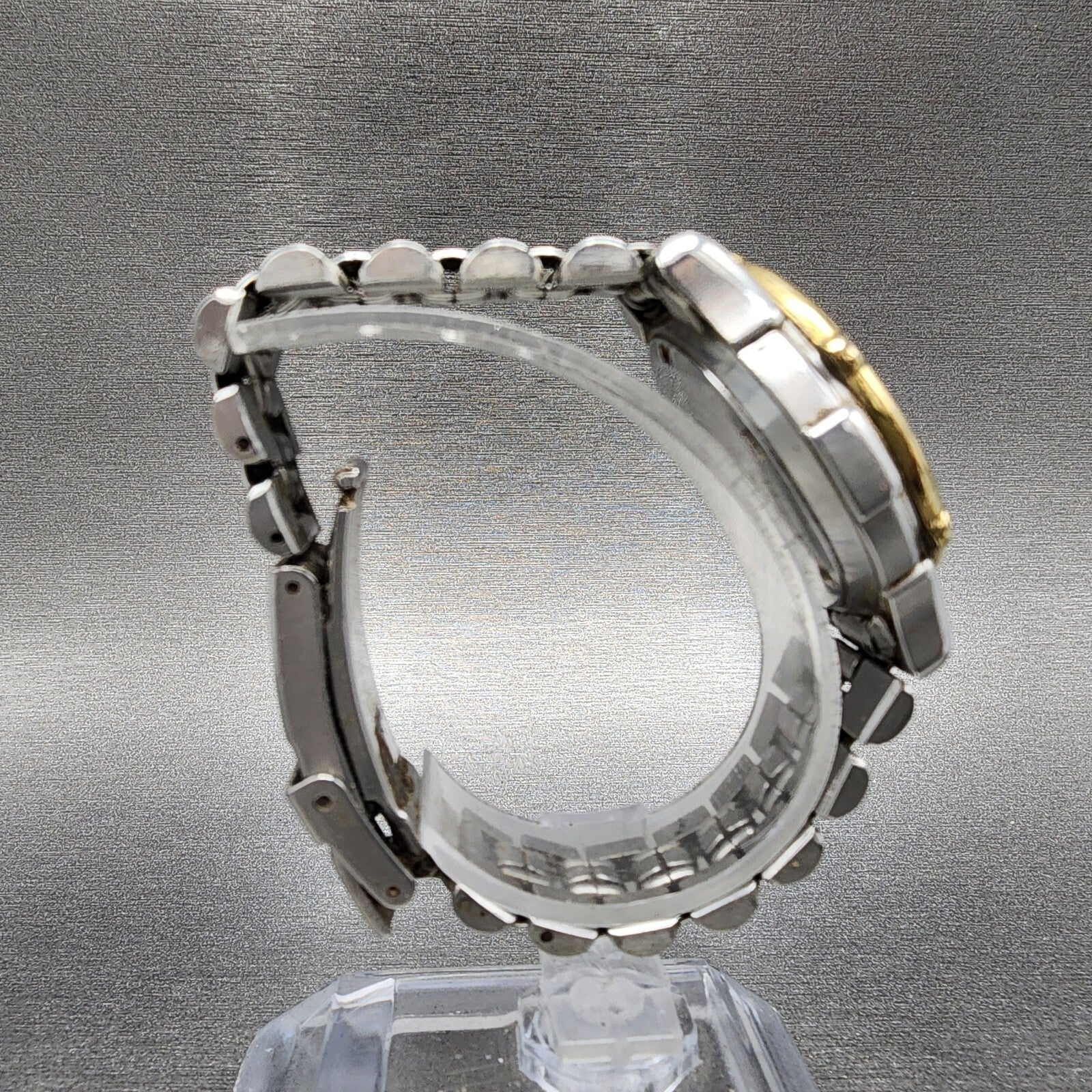 Seiko Diver Watch Women 31mm White Dial Two Tone Date Round 3E250A30 New Batt8