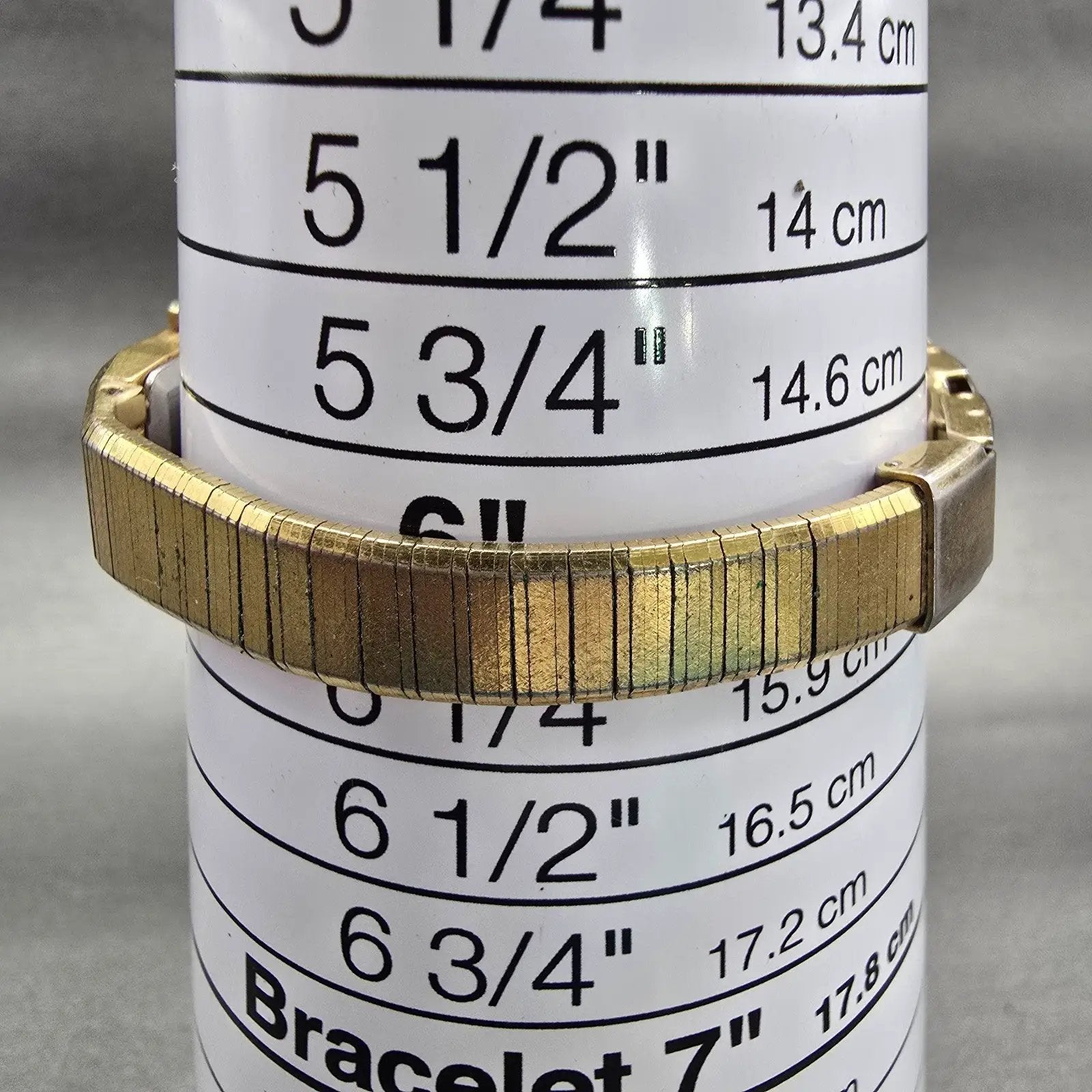Seiko Watch Women 12mm Gold Dial Gold Tone Rectangle 1320-5049 New Battery VTG9
