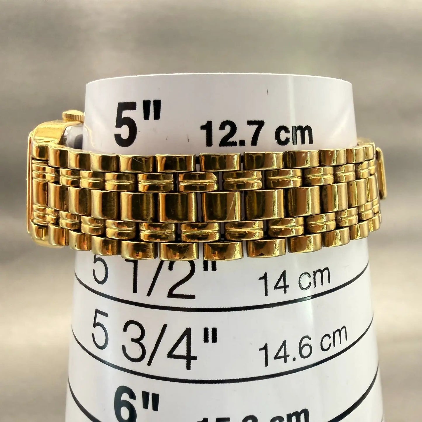 Seiko SX Watch Women 17mm Black Dial Gold Tone Rectangle V401-5121 New Battery9