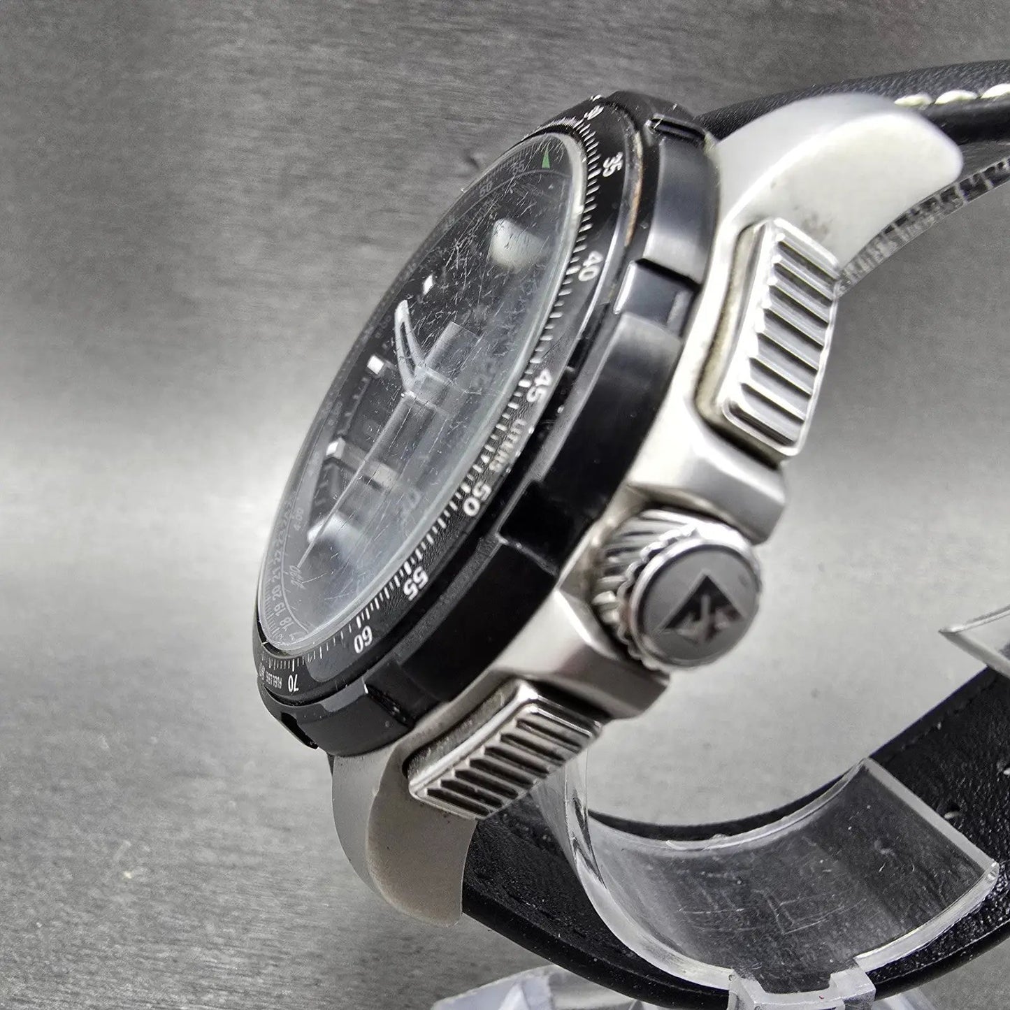 Citizen Promaster Skyhawk Watch Men 47mm Black Dial Steel A-T JY8051-08E Works3