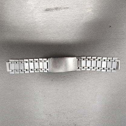 Citizen Bracelet Stainless Steel 12mm Tri Folding Clasp Vintage0